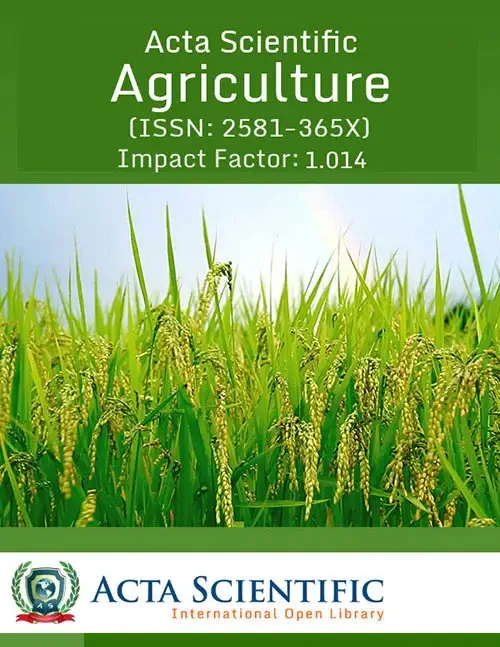 Acta Scientific Agriculture